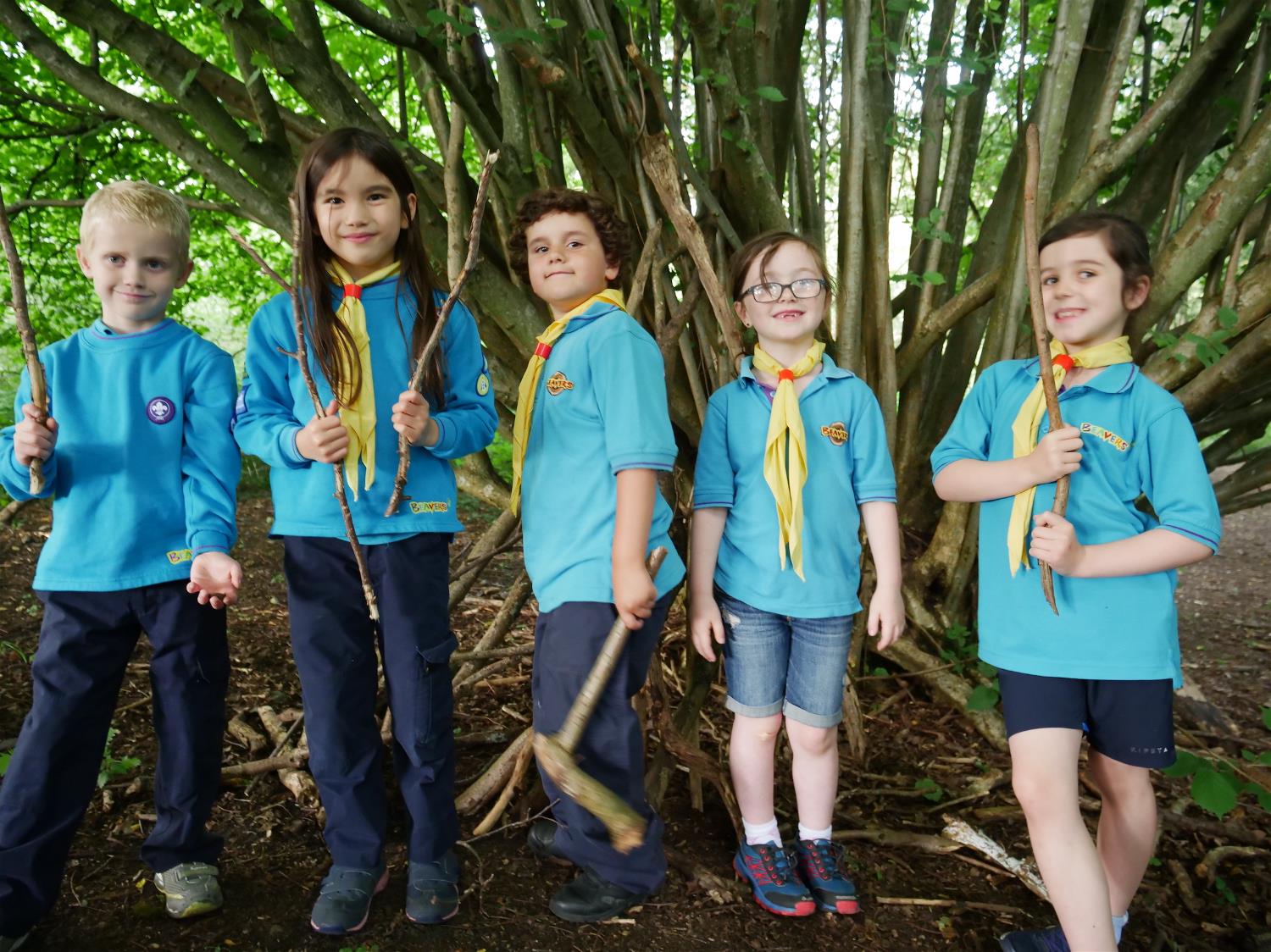 Clutterbuck Colony Den Building