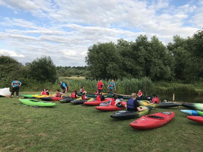 Canoeing in Harlow