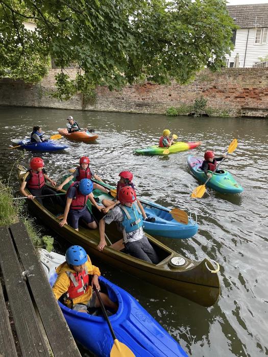 Scouts - Kayaks and Canoes